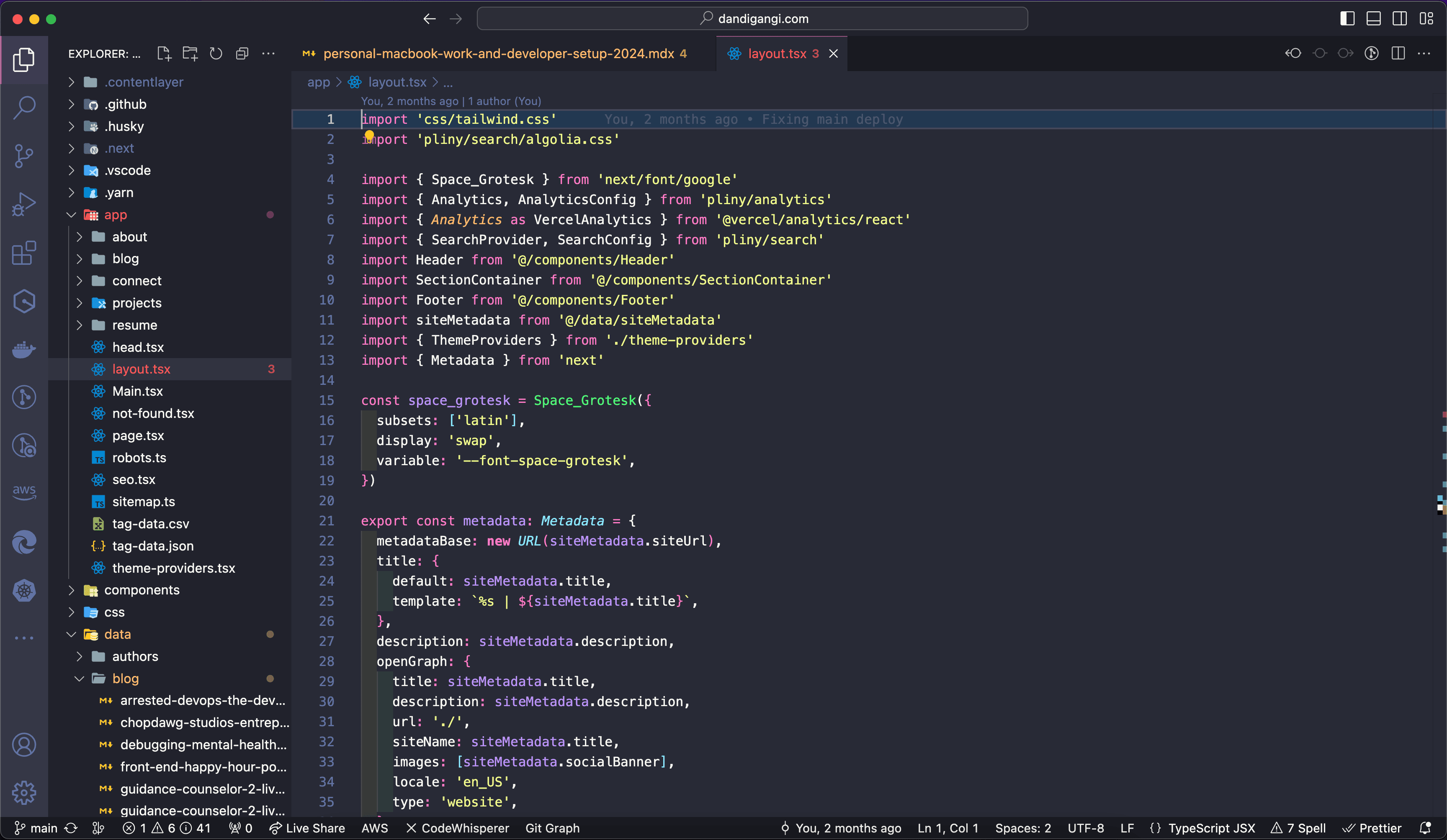 VS Code Dracula Theme + VS Code Icons