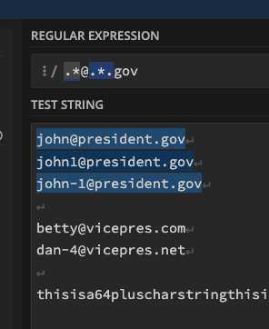 Regex101 Basic Email Expression Part 1