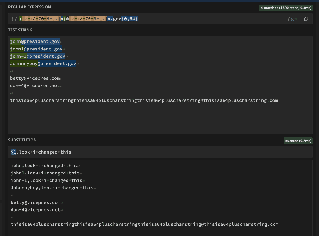 Regex101 Basic Email Expression Part 1